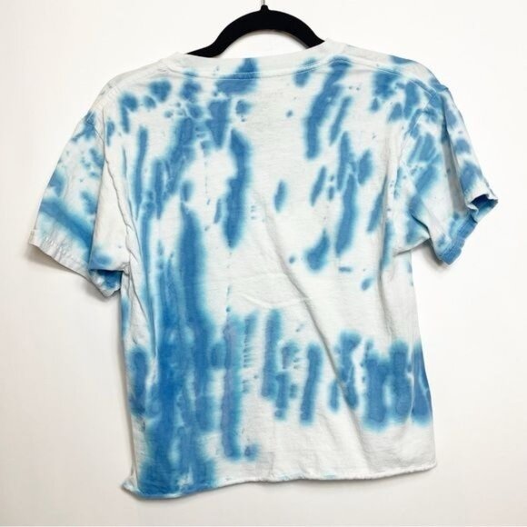 Pink Floyd 1973 U.S. Tour Tie Dye Cropped Graphic Tee Size Small - Picture 4 of 8